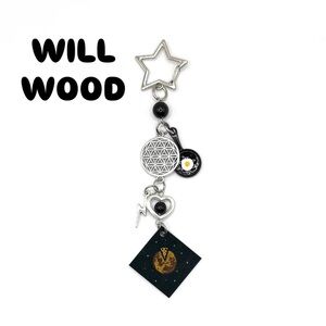 Will Wood “In case I make it,” Keychain | Purse Charm | Concert Accessories